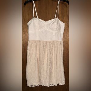 Two tone spaghetti strap dress